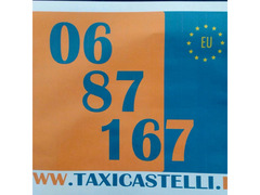 Taxi Castelli Genzano di Roma 0687167