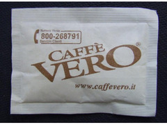 Bustina Zucchero 83 Pizzeria Matteo Verona bar souvenir Caffe’  Coll.Privata