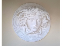 Medusa scultura greca di diametro 60 cm