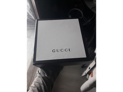 Cintura Gucci nera uomo e donna