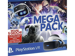 PLAYSTATION VR - MEGA PACK VISORE PS4 SONY PLAY STATION 4 + CAMERA + 5 GIOCHI