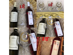 Vino + Calici per compleanni