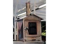 Forno barbecue a carbone da interno per locale o food track