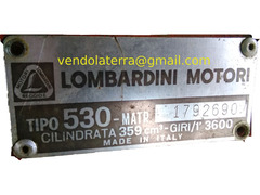 Vendo motozappa Lombardini, motore e cambio nuovi, con carrello ribaltabile e frese.