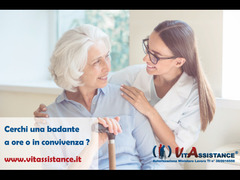 Milano - badante in convivenza e a ore assistenza anziani e disabili