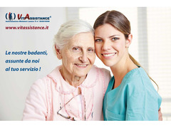 badante in convivenza e a ore assistenza anziani e disabili