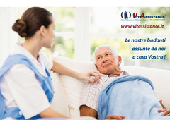 badante in convivenza e a ore assistenza anziani e disabili
