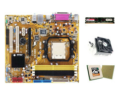 ASUS M2N-MX + AMD ATHLON 64 3200 + RAM + AMD Cooler