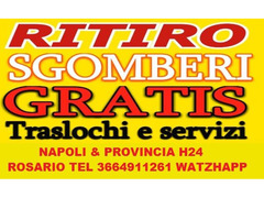 Sgomberi Urgenti e Gratis appartamenti interi e locali commerciali caserta e provincia
