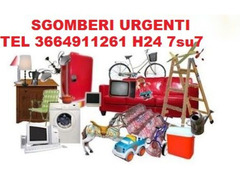 Sgomberi Urgenti e Gratis appartamenti interi e locali commerciali caserta e provincia