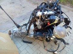 Motore Ford Transit 2.5 TURBO anno 1997 4EB