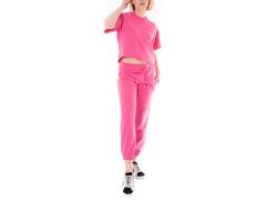 TUTA FELPA E PANTALONE FUXIA