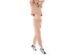 TUTA FELPA E PANTALONE BEIGE