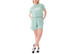 TUTA MAGLIA E PANTALONCINO VERDE