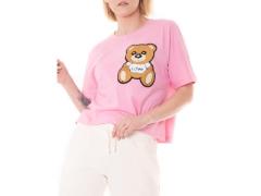 T-SHIRT ROSA ORSETTO