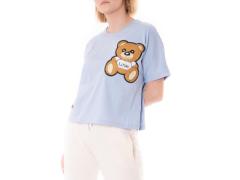 T-SHIRT CELESTE ORESETTO