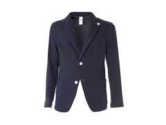 GIACCA IN MAGLIA BLU