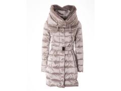 giaccone grigio lurex