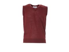 smanicato bordeaux  in lana e cachemire