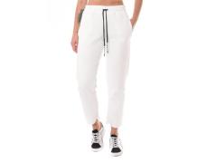 Pantalone in felpa bianco