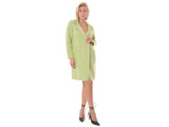 Cappotto doppio petto lime