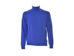 dolcevita blu royal  lana e cachemire