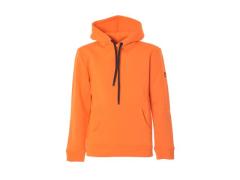 Felpa con cappuccio arancio