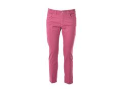 pantalone 5 tasche viola