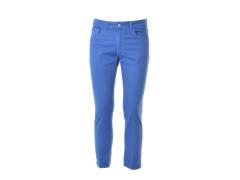 pantalone 5 tasche blu indaco