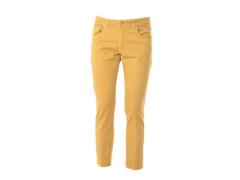 pantalone 5 tasche giallo ocra