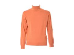 dolcevita lana e cashmere arancio