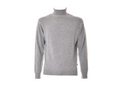 dolcevita lana e cashmere grigio medio