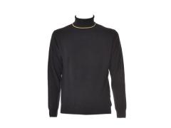 dolcevita lana e cashmere nero