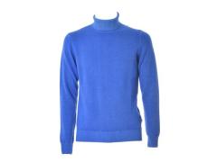 dolcevita in lana vergine blu royal