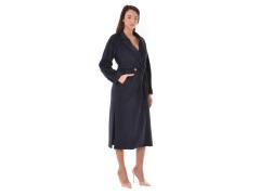 Cappotto classico doppio petto blu scuro
