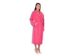 Cappotto monopetto lungo fuxia