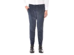 Pantalone Chicago con pence blu navy
