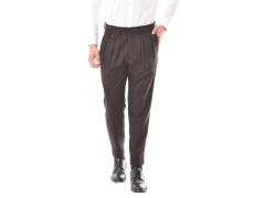 Pantalone Singapore doppia pence moro