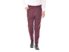 Pantalone Singapore a quadri