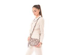 Borsa embossed pitone