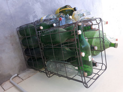 DAMIGIANE E BOTTIGLIE VETRO