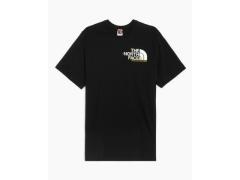 t-shirt nera logo bicolore