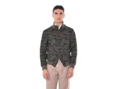 Bomber Cesare camouflage piombo