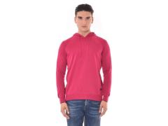 Maglia con cappuccio magenta