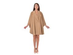 Cappotto mantella cammello