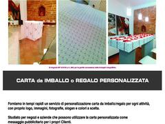 gelateria carta da imballo personalizz.per vaschette gelato