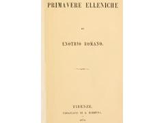 PRIMAVERE ELLENICHE. Poesie di Giosuè Carducci EBOOK (EPUB+AZW+PDF)