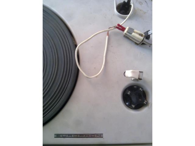 Giradischi Kosmograf Europhon per pezzi di ricambio - 3/6