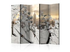 Paravento Empire State Building Tra Le Rocce Arredalacasa 5 Ante