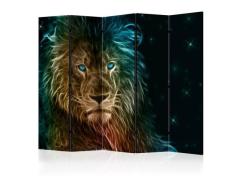 Paravento Con Un Leone Arredalacasa